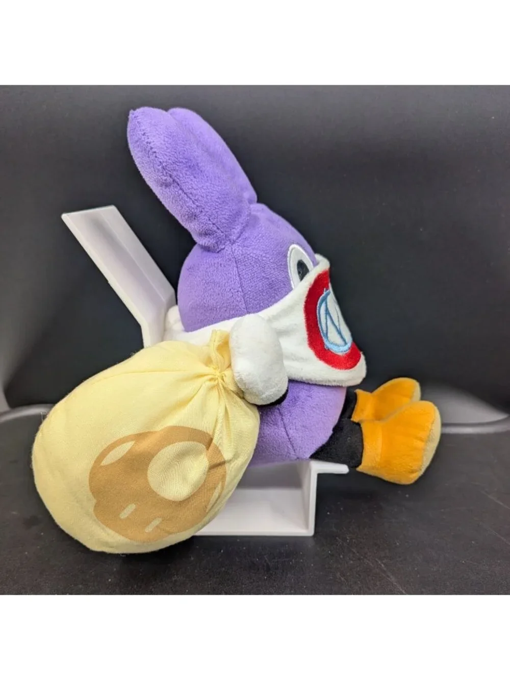 Nintendo Super Mario Wii U Nabbit Plush Stuffed Animal Character Little Buddy 9
